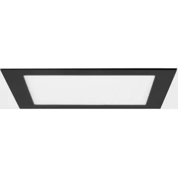 KOHL-Lighting DISC SQ zapuštěné svítidlo s rámečkem 12X120 mm černá 8 W CRI 80 3000K 1.10V
