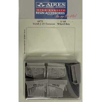 Plastikový model Aires 1/48 SAAB J 29 Tunnan wheel bay (HOBBYB)
