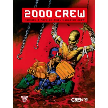 Komiks pro dospělé 2000 CREW (standardní obálka - Soudce Dredd červená)