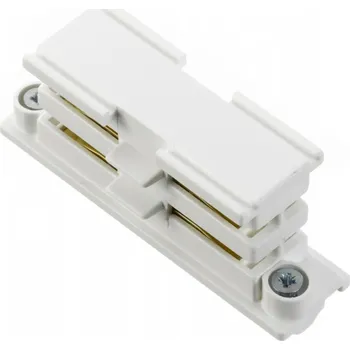 Bodové svítidlo NORDIC ALUMINIUM spojka přímá 3-okruhová napájecí lišta GLOBAL Trac XTS21-3 Bílá