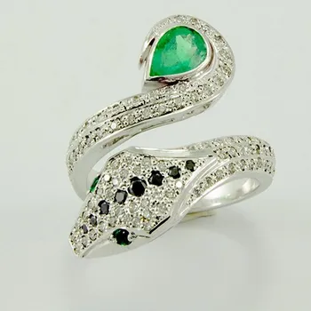 Prsten Zlatnictví U Kostela Diamantový prsten s motivem hada 22448 54 182588319