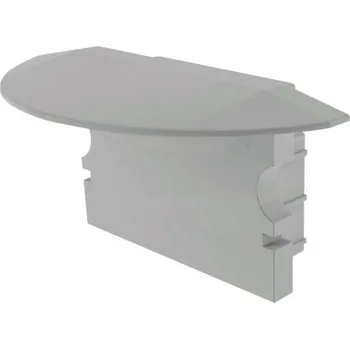 LED páska Light Impressions Reprofil koncovka P-ET-02-15 sada 2 ks šedá 30 mm 978151