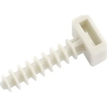 Stahovací páska Hmoždinka pro stahovací pásku 10x43 bílá