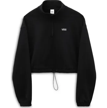 Dámská mikina Vans WM LEFT CHEST HALF ZIP FLEECE Dámská mikina US S VN0A4R97BLK1