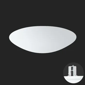 Koupelnové svítidlo OSMONT AUR59372 AURA V9 stropní/nástěnné skleněné polovestavné svítidlo bílá IP44 3000 K 35W LED DALI