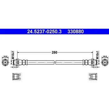 Brzdová hadice Brzdová hadice ATE 24.5237-0250.3
