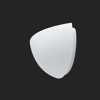 Nástěnné svítidlo OSMONT NEL59229 NELA 2 nástěnné skleněné svítidlo bílá IP43 3000 K 15W LED HF