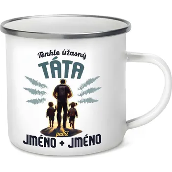 Plecháček Tenhle úžasný táta patří - jména na přání