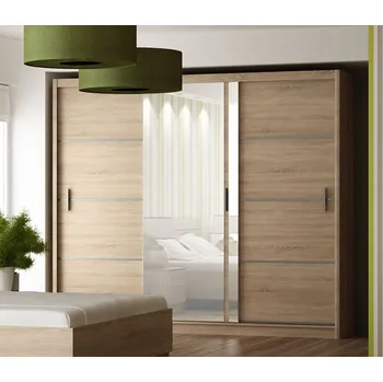 Komoda Šatní skříň SANDINO 250 dub sonoma