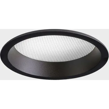 Koupelnové svítidlo KOHL-Lighting LIM zapuštěné svítidlo s rámečkem pr. 176 mm černá 25 W CRI 80 4000K Non-Dimm