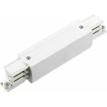 Bodové svítidlo NORDIC ALUMINIUM středové napájení 3-okruhová napájecí lišta GLOBAL Trac XTS14-3 Bílá