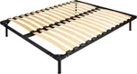 Kovová postel Amerika 140 x 200 cm černá