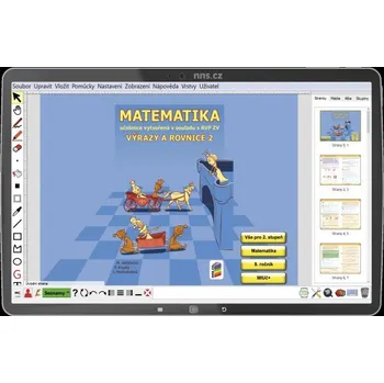 Matematika MIUč+ Matematika - Výrazy a rovnice 2 - školní multilicence na 5 školních roků 8-28-A5 -