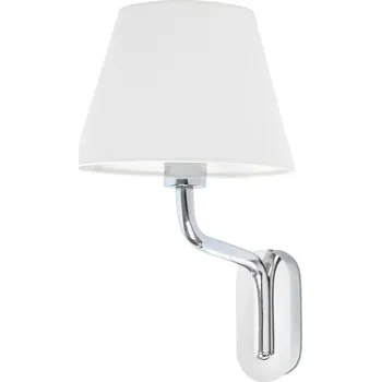 Nástěnné svítidlo FARO ETERNA nástěnná lampa, chrom/bílá