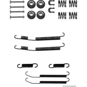 Brzdová čelist Sada příslušenství brzdových čelistí HERTH+BUSS JAKOPARTS J3567000