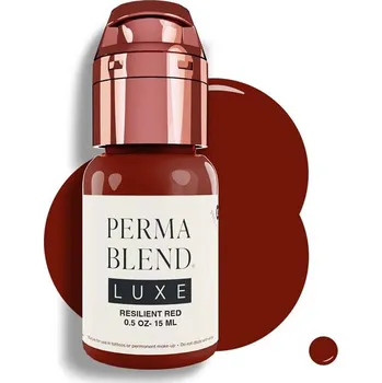 Tetovací barva PERMA BLEND LUXE - RESILIENT RED 15ML
