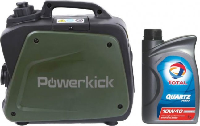Powerkick Elektrocentrála Generator 800 +1l oleje Zdarma!