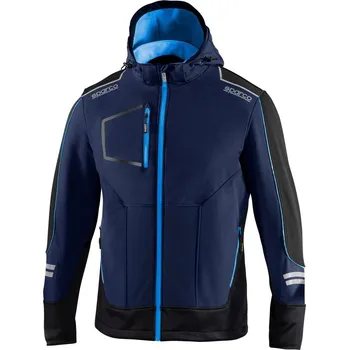 Sparco Bunda Tech Softshell Modrá XL