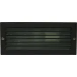 ACA Lighting zapuštěné venkovní svítidlo do zdi No63 E27 40W černá AC.045GL63B