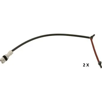 Brzdová destička Výstražný kontakt, opotřebení obložení TRW GIC309