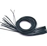 CZ Kožený řemínek v tm. zelené barvě 100cm