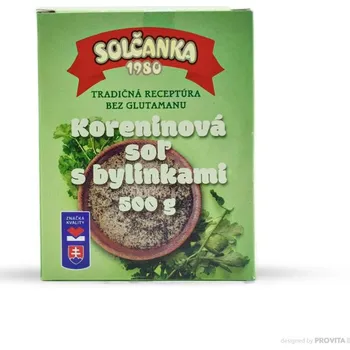 Sůl mořská s kořením a bylinkami 500g SOLČANKA