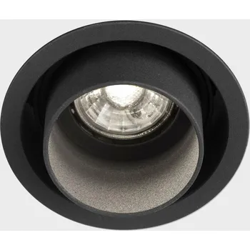 Bodové svítidlo KOHL-Lighting MOON DAISY zapuštěné svítidlo s rámečkem pr. 83 mm černá 8 W LED Non-Dimm