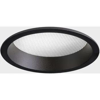 Koupelnové svítidlo KOHL-Lighting LIM zapuštěné svítidlo s rámečkem pr. 103 mm černá 7 W CRI 80 4000K 1.10V