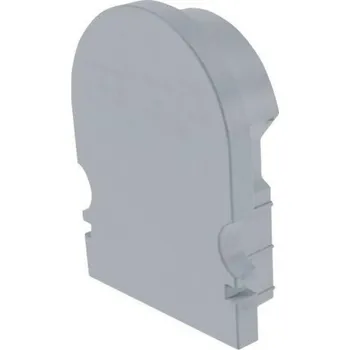 LED páska Light Impressions Reprofil koncovka R-AU-02-12 sada 2 ks šedá 18 mm 979531