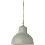 ACA Lighting venkovní závěsné svítidlo BERO písková šedá 1XE27 MAX.10W LED IP44 s opálovým difuzorem BERO1PG