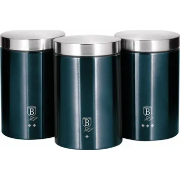 Dóza na potraviny Berlingerhaus BH-6271 3 ks Aquamarine Metallic Line