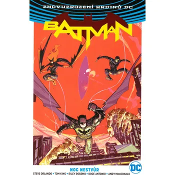Komiks pro dospělé Znovuzrození hrdinů DC Batman: Noc nestvůr (váz.)