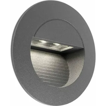 Bodové svítidlo FARO RACING zapuštěné svítidlo do zdi, tmavě šedá