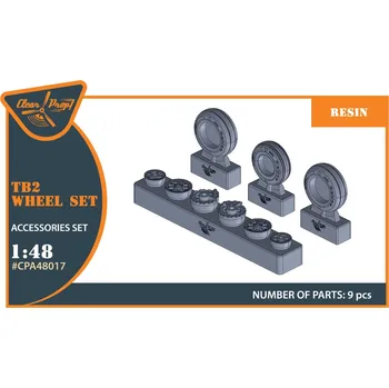 Plastikový model Clear Prop models 1/48 TB.2 wheel set (CL.PROP)
