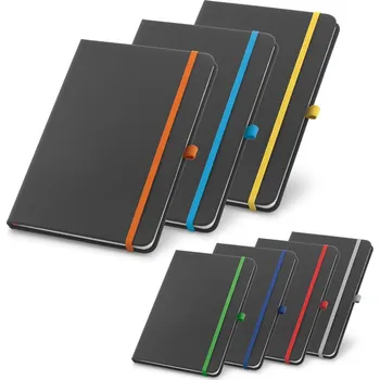 Zápisník CORBIN. Zápisník A5 z PU s linkovanými listy bez potisku bez potisku 3 bez potisku