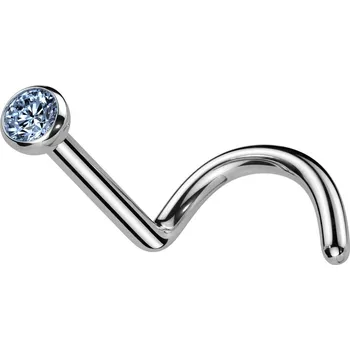 Piercing Šperky4U Piercing do nosu - TITAN - TIT1025-LB