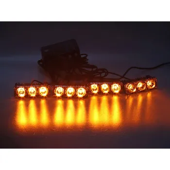 Maják PREDATOR LED vnější bezdrátový, 12x LED 1W, 12V, oranžový kf326w
