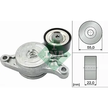 Napínák, žebrovaný klínový řemen Schaeffler INA 534 0420 10