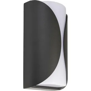 Nástěnné svítidlo Deko-Light nástěnné přisazené svítidlo Grumium kulaté II 100-240V AC/50-60Hz 10,00 W 3000 K 210 lm 100 mm tmavěšedá 620129