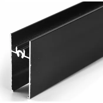 Stavební profil LAGUNA Rámový profil RAMA černá matná Délka profilu (m): 2,0