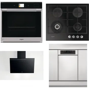 Set domácích spotřebičů WHIRLPOOL W9 OP2 4S2 H + WHIRLPOOL GOFL 629/NB + WHIRLPOOL AKR 62F LT K + WHIRLPOOL WSBO 3O34 PF X