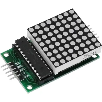Elektronická stavebnice Maticový 8x8 LED displej s řadičem MAX7219