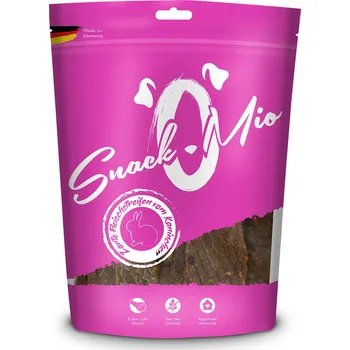 Pamlsek pro psa SnackOMio – jemné proužky králičího masa 2× 125 g