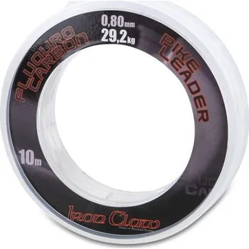 Vlasec Iron Claw Pike Leader Fluorocarbon 10m 0,70mm/22,4kg
