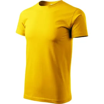 Pánské tričko MALFINI BASIC 129 triko pánské - 47 barev Barva: žlutá, Velikost: 4XL