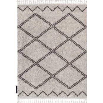 Koberec Kusový koberec Berber Asila B5970 cream and brown 80x150 cm