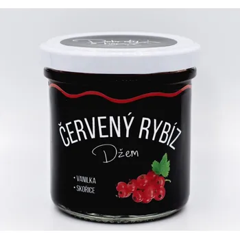 Dobroty z hor Džem Červený rybíz, vanilka, skořice balení: 155g