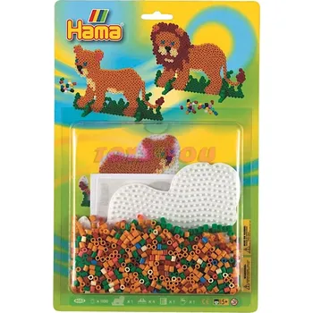 zažehlovací korálek Hama zažehlovací korálky MIDI - Korálkový set - Lev