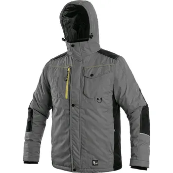 Pánská bunda CXS Canis Bunda CXS BALTIMORE, pánská zimní Barva: šedá, Velikost: XXL 7548_XXL2