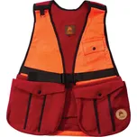 Firedog Hunting vesta bavlna vínová / oranžová Velikost: M